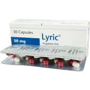 Lyric 50 mg Capsule 10's strip image