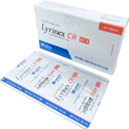 Lyrinex Cr 82.5 mg Tablet Extended Release 10's Strip image