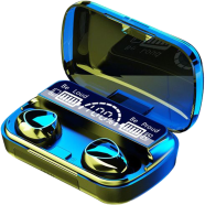 MOCHO M10 TWS Earbuds – Bluetooth-Compatible Stereo, Waterproof with 2500mAh Charging Box image