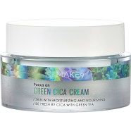 MAKE9 Focus On Green Cica Cream For Sensitive Skin 50g image