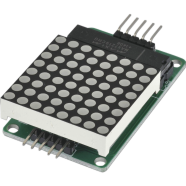 MAX7219 Dot Matrix Module 8*8 Inchi LED Display Modules image