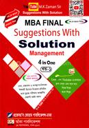 MBA Final(4 in one) Part-1 (Suggestions With Solution)-Managment image