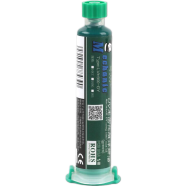 MECHANIC UVH900 900 10cc Green UV Curing Solder Ink Solder Paste Flux Green UV Light Curing B G P C B Paint Prevent Solder Ink Welding Oil UV Light-Cured Solder image