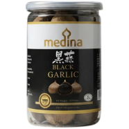MEDINA Black Garlic Whole Bulbs Naturally Fermented Soft Sweet Cloves 500gm image