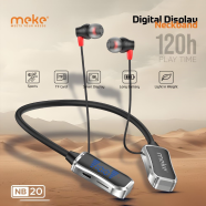 MEKE NB20 Sports Wireless Neckband 120H Playtime Digital Display Bluetooth 5.6 image