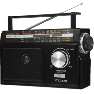 MFC M-16 4-Band AM/FM/SW1/SW2 Portable Analog Radio image