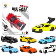 Toybliss Ming Qi Da 1:60 Die-Cast Pull-Back Car (302-1), Ages 3 Plus image