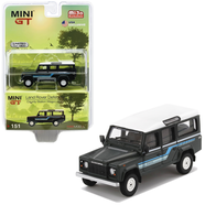 MINI GT 151 – Land Rover Defender 110 1985 County Station Wagon Grey image