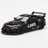 MINI GT 236 – LB -WORKS Toyota GR Supra – Black image