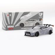 MINI GT 3 – LB★WORKS Nissan GT-R (R35) Matte Grey image