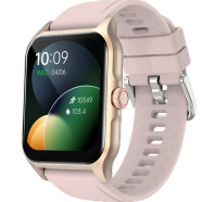 MOVR GenFit 7 Black 1.83 Inch HD Display IP68 Waterproof and BT Calling Smart Watch image