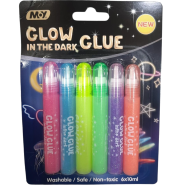 MY Glow In Dark Glue 6 ml 6 Pcs image