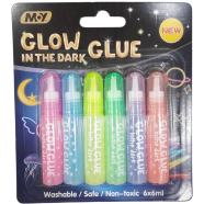 MY Glow In Dark Glue 6 ml 6 Pcs image
