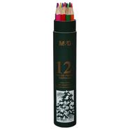 M AND G OIL-BASED COLOR PENCIL- Set Of 12 Colors - Multi Color image