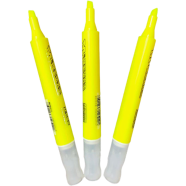 M And G Marker Texture Highlighter Pen Yellow 3 Pcs image