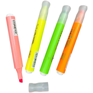 M And G Scented Pen Triangle Design Jumbo Highlighter 4 Pcs- AHMV7672 image