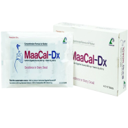 Maacal-DX 600 mg Plus 400 - 10's Strip Tablet image