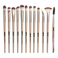 Maange 12 pcs Eye Brush Sets - Gray Color image