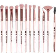 Maange Pink Eye Makeup Brush Set - 12pcs image