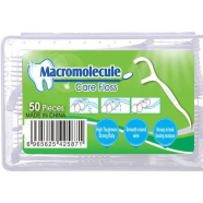 Macromolecule Care Floss Dental Floss Toothpick Interdental Cleaner Toothpick Flosser 50 pcs image