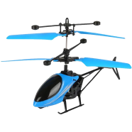 Magic Hand Sensored Rechargeable Mini Aircraft Helicopter Kids Toy Gift, No Remote, Random Color (heli_sensor_aircraft_b) Blue image