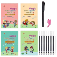Magic Practice Copybook For Kids (4 Book Plus 5 Refill) Ages 3-8 image