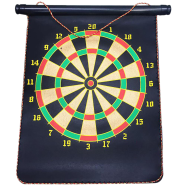 Magnet Dart Board Reversible Dart Board Two Sides - 15inch image