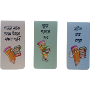 Sankhacura Magnetic Bookmark, Mindsprak Collection-3 Pcs image
