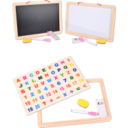 Magnetic Double Sided Wooden Learning Board 1 Pcs icon