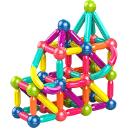 Magnetic Sticks 64 Pcs Set image