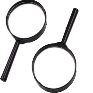 Magnifying Glass, Plastic Reading, 60 mm Optics - 1 pcs icon