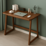 Mahogany Wooden Folding Computer and Study Table icon