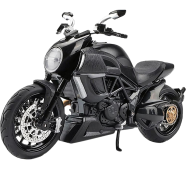 Maisto 1:12 Ducati Diavel Carbon Red Die Cast Motorbike Vehicles Collectible Hobbies Motorcycle Model Toys image