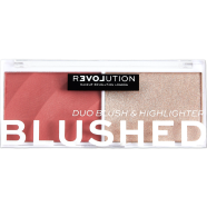 Makeup Revolution Blushed Duo Blush And Highlighter Cute image