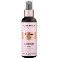 Makeup Revolution Glow Fix Illuminating Fixing Spray 100ml image