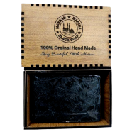 Makkah Madina Hand Made Black Soap 100gm image