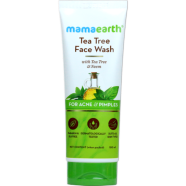 Mama Earth Tea Tree Face Wash For Acne 100 ml image