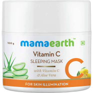 Mama Earth Vitamin C Sleeping Mask – 100gm image