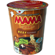 Mama Instant Cup Noodles Beef Flavour 70 gm image