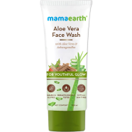 Mamaearth Aloe Vera Face Wash For Youthful Glow 100ml image