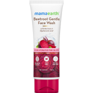 Mamaearth Beetroot Gentle Face Wash And Hyaluronic Acid For Hydrated Pink Glow 100 ml Non-Drying image