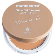 Mamaearth Glow Oil Control Compact With SPF 30 - 9g | Almond Glow -326051059 image