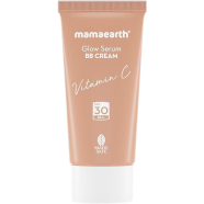 Mamaearth Glow Serum BB Cream with Vitamin C and Turmeric | Long Lasting Natural Shade (25 gm) -327314889 image