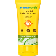 Mamaearth Hydragel Indian Sunscreen With Aloe Vera And Raspberry For Sun Protection 50gm image