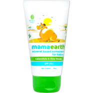Mamaearth Mineral Based Sunscreen For Babies SPF 20 50g image