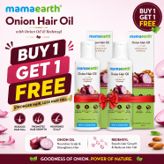 Mamaearth Onion Hair Growth Oil 150ml (Buy 1 Get 1 FREE) image