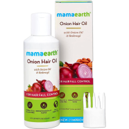 Mamaearth Onion Hair Oil For Hair Fall Control 100ml image