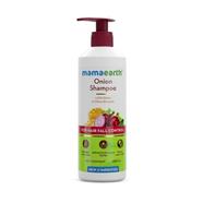 Mamaearth Onion Shampoo with Onion and Plant Keratin for Hair Fall Control - 400ml -324085844 image