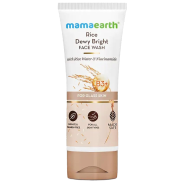 Mamaearth Rice Dewy Bright Face Wash With Rice Water And Niacinamide 3.38 Fl Oz 100 ml image