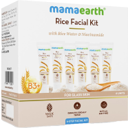 Mamaearth Rice Facial Kit With Rice Water and Niacinamide 60 gm -355575822 image